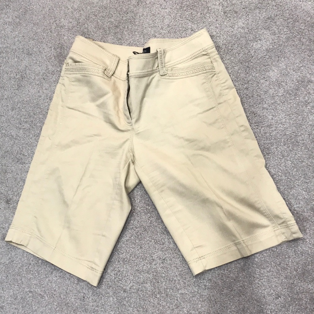 WHBM Khaki Bermuda Short